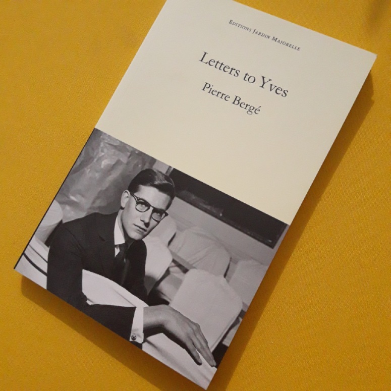 Sunday reading Letters to Yves by Pierre Bergé in Essaouira Morocco 